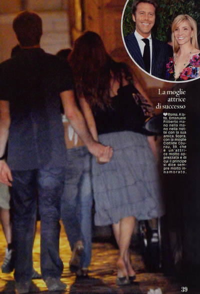 Emanuele Filiberto lotta contro il tumore al setto nasale