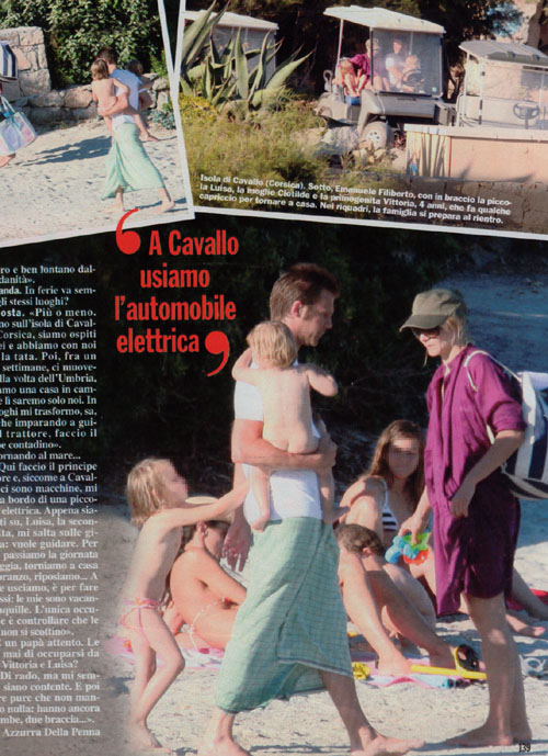 Emanuele Filiberto lotta contro il tumore al setto nasale