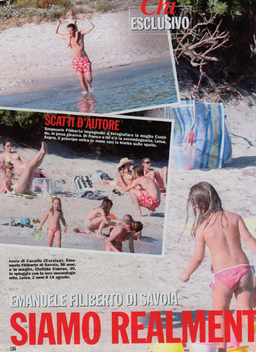 Emanuele Filiberto lotta contro il tumore al setto nasale