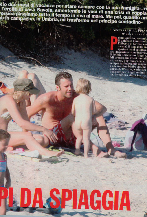 Emanuele Filiberto lotta contro il tumore al setto nasale