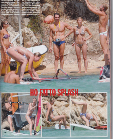 Federica Pellegrini sbarca su Twitter: scatti sexy in spiaggia