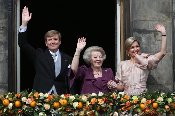 Olanda, Guglielmo Alessandro nuovo re succede a Madre Beatrice Olanda, Guglielmo Alessandro nuovo re succede a Madre Beatrice