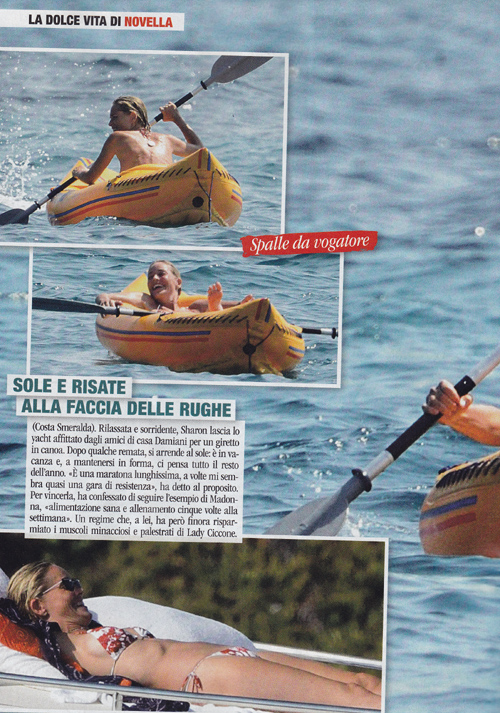 Sharon Stone rivela: “Sono tornata dall’aldilà” Sharon Stone rivela: “Sono tornata dall’aldilà”