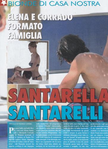 Striptease di Elena Santarelli alla conferenza stampa di Infiore