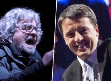 Renzi si schiera a difesa di Grillo: “Il M5S deve partecipare al voto”