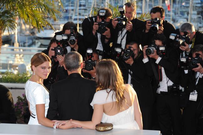 Cannes, l’amore lesbo di Kechiche vince la Palma D’Oro Cannes, l’amore lesbo di Kechiche vince la Palma D’Oro