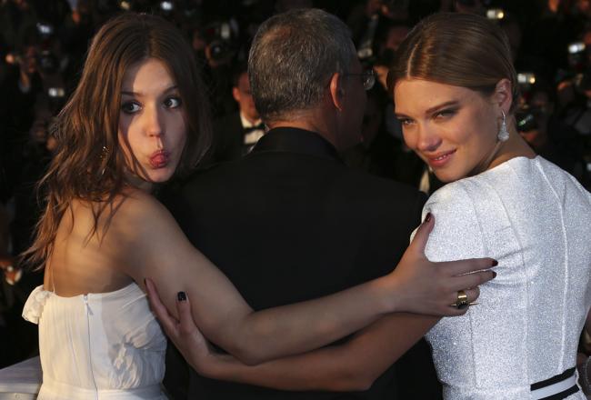 Cannes, l’amore lesbo di Kechiche vince la Palma D’Oro Cannes, l’amore lesbo di Kechiche vince la Palma D’Oro