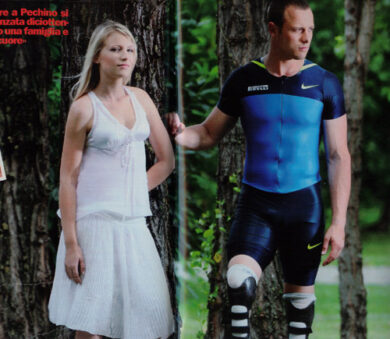 Pistorius, scandalo sulle foto del delitto. A 14 anni Reeva disegnò la sua morte
