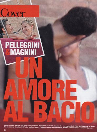 Pellegrini e Magnini, riavvicinamento sotto la doccia… Pellegrini e Magnini, riavvicinamento sotto la doccia…