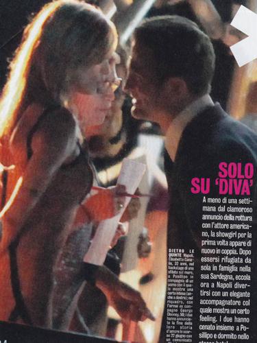 Elisabetta Canalis bacia Bobo Vieri Elisabetta Canalis bacia Bobo Vieri