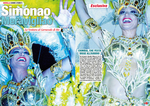 Simona Ventura sexy in trikini: curve abbondanti e in vista