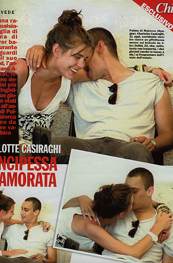 Pancino sospetto per Charlotte Casiraghi