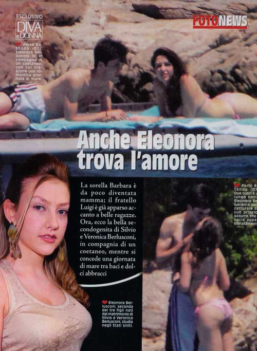Eleonora Berlusconi, baci sul pontile con l’amica e bikini esplosivo Eleonora Berlusconi, baci sul pontile con l’amica e bikini esplosivo