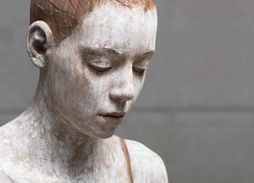 Le sculture? Diventano viventi nelle mani di Bruno Walpoth