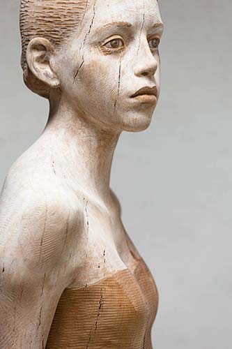Le sculture? Diventano viventi nelle mani di Bruno Walpoth