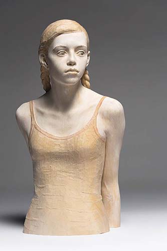 Le sculture? Diventano viventi nelle mani di Bruno Walpoth