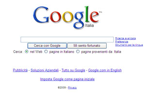 Google Italy: nel 2012 pagati 1,8 milioni di tasse al fisco