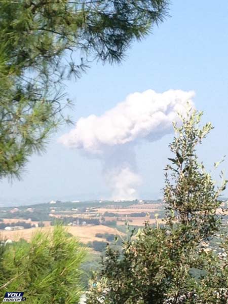Pescara, esplode fabbrica di fuochi d’artificio: quattro morti