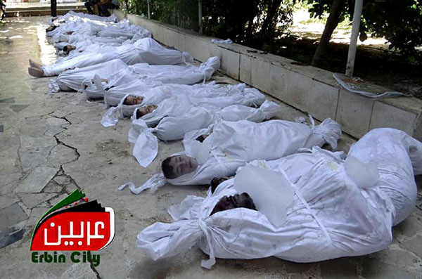 Siria, centinaia di morti per l’uso di gas nervino