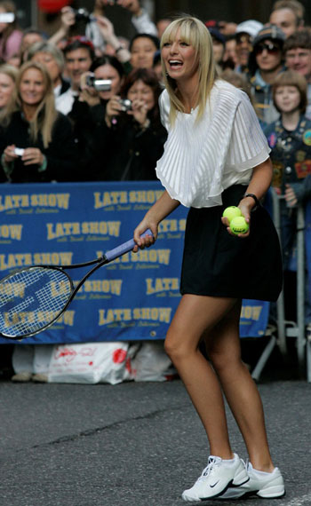 Il lato dolce di Maria Sharapova: dal tennis alle nuove caramelle Il lato dolce di Maria Sharapova: dal tennis alle nuove caramelle