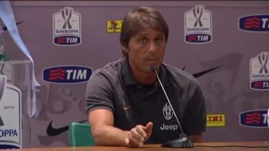 Conte: “Allenare l’Inter? Ho un anno con la Juve”.  Vucinic e Barzagli stanno bene, ma il tecnico…