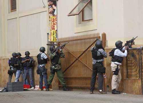 Nairobi, blitz finale nel Mall Nairobi, blitz finale nel Mall