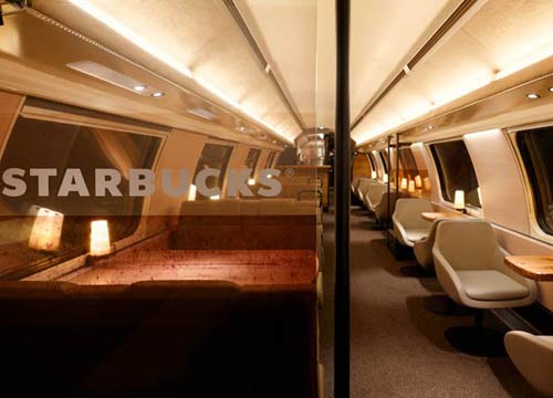 Arriva il vagone Starbucks sui treni svizzeri. Foto in anteprima Arriva il vagone Starbucks sui treni svizzeri. Foto in anteprima
