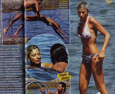 Botte da orbi tra Elisabetta Canalis e Maddalena Corvaglia