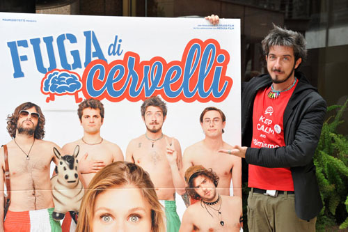 Ruffini diventa regista con “Fuga di cervelli”