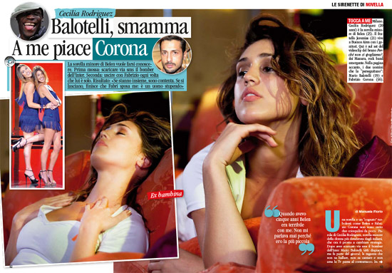 Mani sul pancino per Cecilia: la baby Rodriguez in dolce attesa? Mani sul pancino per Cecilia: la baby Rodriguez in dolce attesa?