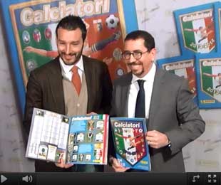 Nuove figurine Panini in raso