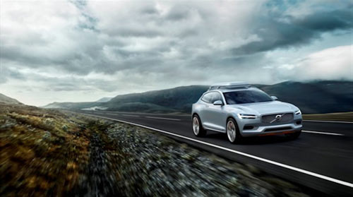 Volvo Concept XC Coupé stile attivo Volvo Concept XC Coupé stile attivo
