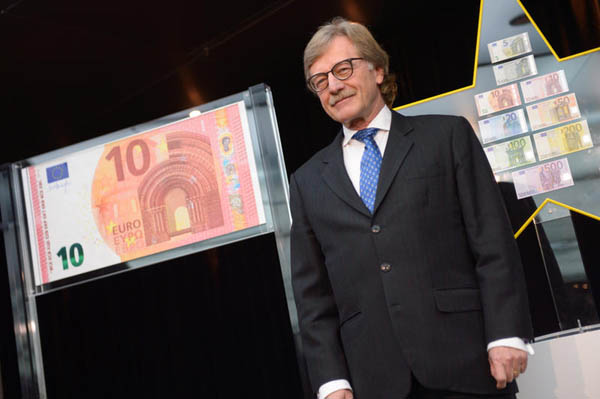 Arriva la nuova banconota da 10 euro