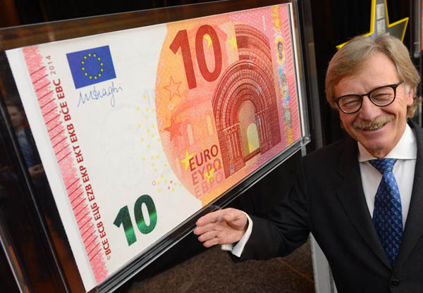 Arriva la nuova banconota da 10 euro