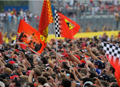 Ferrari nel cuore dei tifosi
