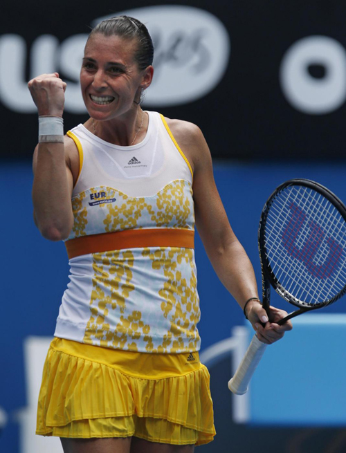 La Pennetta è uno spettacolo in Australia: show Flavia che arriva agli ottavi La Pennetta è uno spettacolo in Australia: show Flavia che arriva agli ottavi