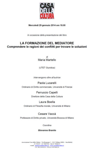 Mediazione prima di andare dal giudice. Ecco come funziona. L’intervista