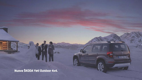 Debutto italiano per la nuova SKODA Yeti