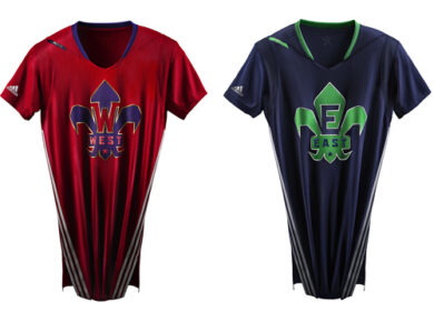I colori del martedì grasso e la cultura di New Orleans: ecco le maglie Adidas dell’All Star Game