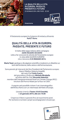 La ‘via europea’ alla tutela dell’ambiente, della salute e dell’alimentazione
