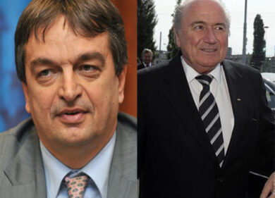 Champagne si candida alla successione di Blatter