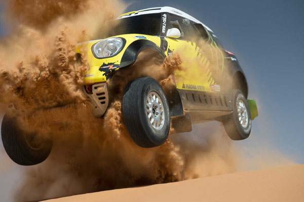 Tre Mini All4 Racing sul podio del Rally Dakar 2014 Tre Mini All4 Racing sul podio del Rally Dakar 2014
