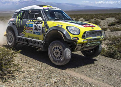 Tre Mini All4 Racing sul podio del Rally Dakar 2014