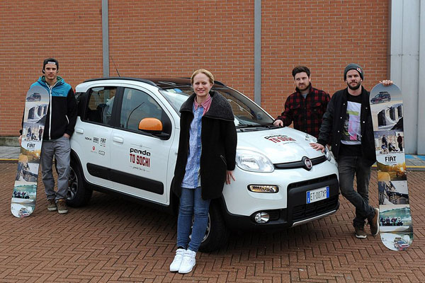 Fiat Panda 4×4 verso Sochi