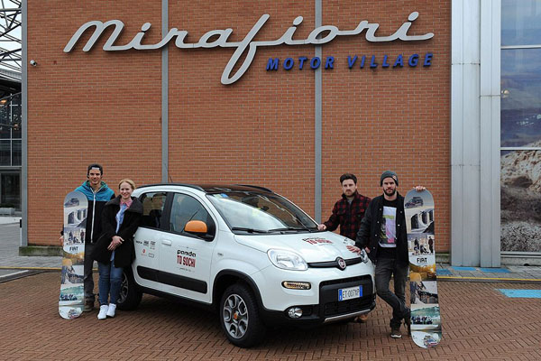 Fiat Panda 4×4 verso Sochi