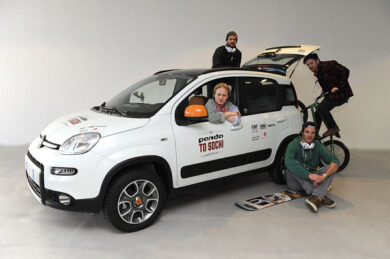 Fiat Panda 4×4 verso Sochi