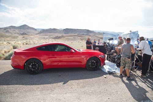 La nuova Ford Mustang al cinema