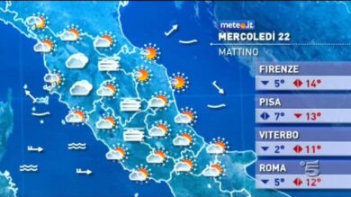 Video / Meteo del 22 gennaio