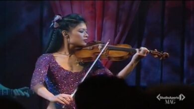 Video / Vanessa, la violinista dei record