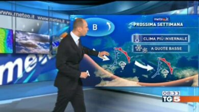 Video/ Meteo del 23 gennaio